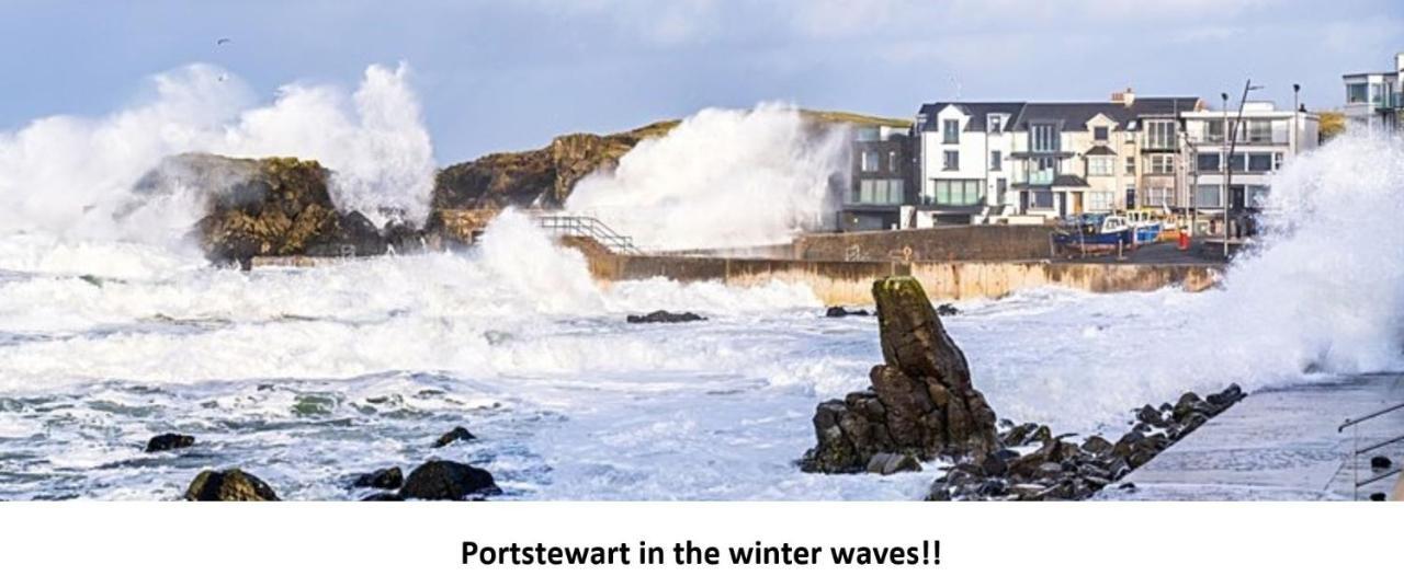 فيلا Enfield Street House Behind Portstewart Promenade With Partial Sea View From Front 3 Bed Sleeps 7 المظهر الخارجي الصورة