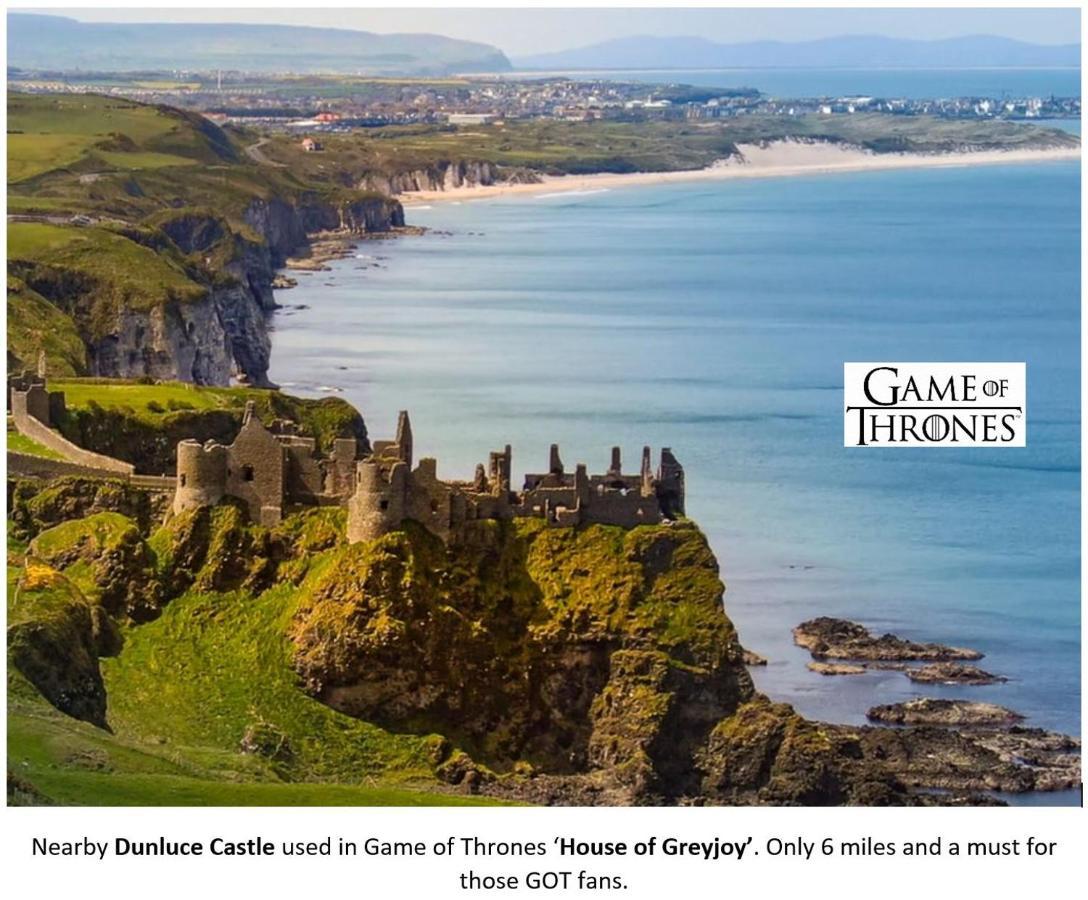 فيلا Enfield Street House Behind Portstewart Promenade With Partial Sea View From Front 3 Bed Sleeps 7 المظهر الخارجي الصورة